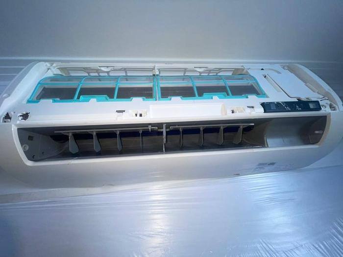 Limpeza de filtros de ar condicionado split